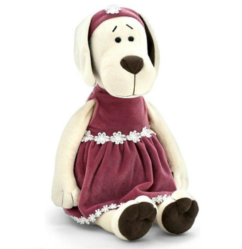 Собачка Лапуська в бархатном платье, 45 см, Orange Toys