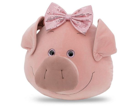 Подушка СВИНЮШКА С БАНТИКОМ, 36 см, Orange Toys