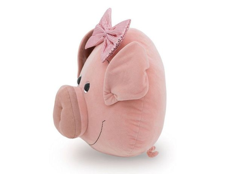Подушка СВИНЮШКА С БАНТИКОМ, 36 см, Orange Toys