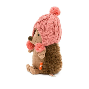 Мягкая игрушка Ежинка Колючка Зимние забавы, 20 см, Orange Toys