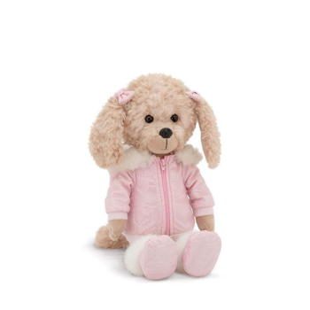 Мягкая игрушка собачка Lucky Dolly Альпийский стиль, 25 см, Orange Toys