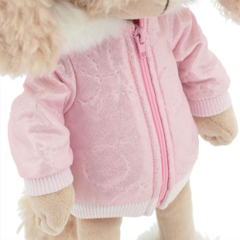 Мягкая игрушка собачка Lucky Dolly Альпийский стиль, 25 см, Orange Toys