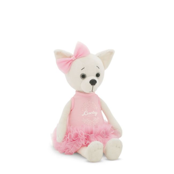 Мягкая игрушка собачка Lucky Lili Грация, 25 см, Orange Toys