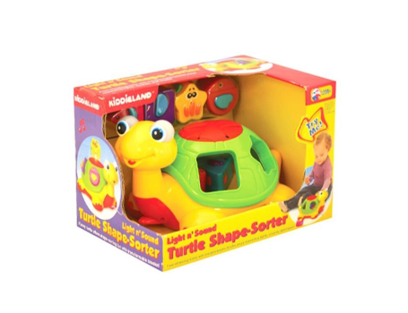 Игровая каталка-сортер Черепаха на русском языке, Kiddieland