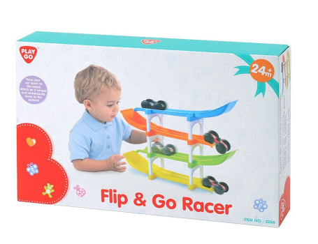 Развивающая игрушка трек с машинками, Playgo