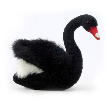 Мягкая игрушка Черный лебедь 28 см, HANSA