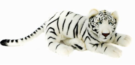 Мягкая игрушка Тигр белый 40 см, HANSA