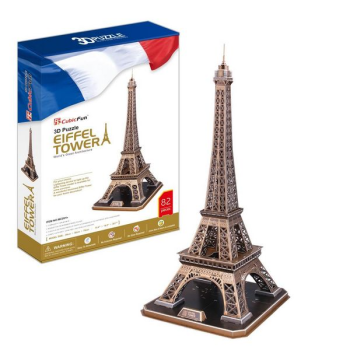 Пазл 3D Эйфелева башня (Франция), CubicFun