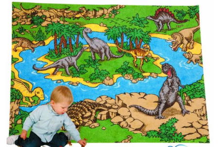 Игровой коврик Динозаврия с фигурками, Paradiso