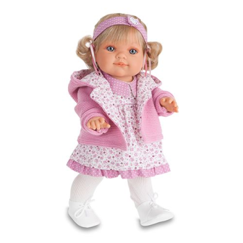 Кукла Эвита в розовом, 38 см, Juan Antonio