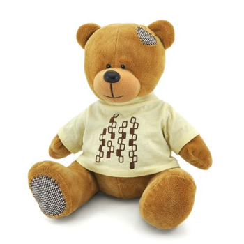 Медведь Топтыжкин светло-коричневый, 30 см, Orange Toys