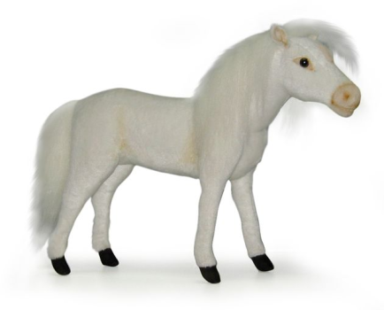 Мягкая игрушка Лошадь белая 32 см, Hansa