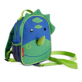 Мини-рюкзак детский с поводком Динозавр, Skip Hop