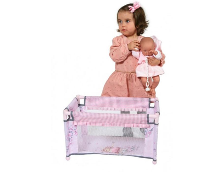 Манеж-кроватка для куклы Мария, 50 см, DeCuevas Toys