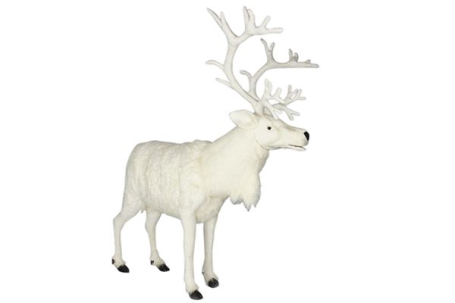 Мягкая игрушка Северный олень (белый), 165 см, Hansa