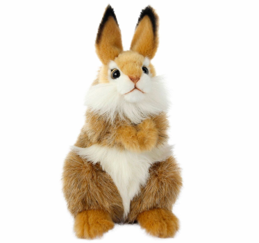 Мягкая игрушка Коричневый кролик, 24 см, Hansa