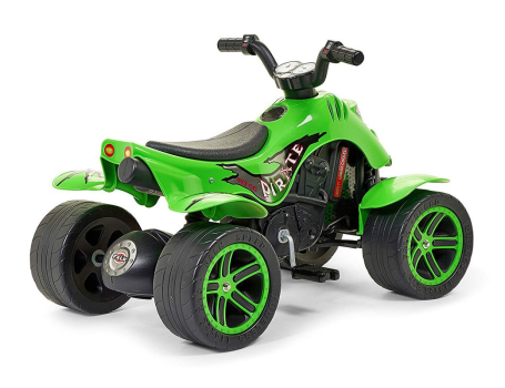 Квадроцикл педальный зеленый, 84 см, Falk