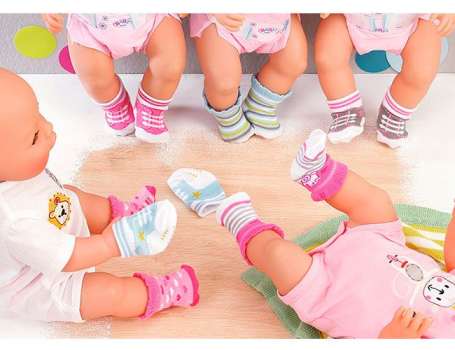 Носочки для куклы BABY born (асс.3), ZAPF CREATION