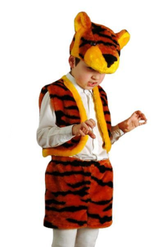 Карнавальный костюм ТИГРЕНОК , 3-5 лет, Бока