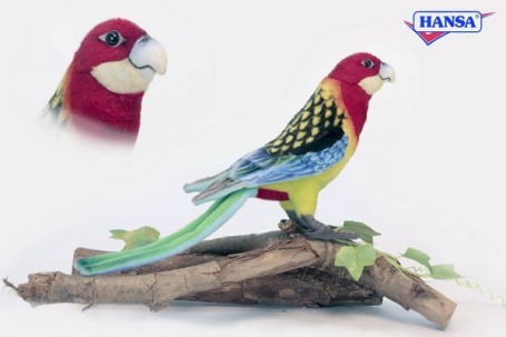 Мягкая игрушка попугай Розелла, HANSA