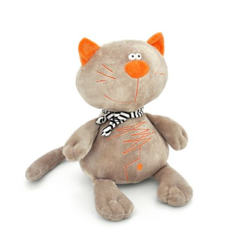 Мягкая игрушка Кот Батон серый, 30 см, Orange Toys